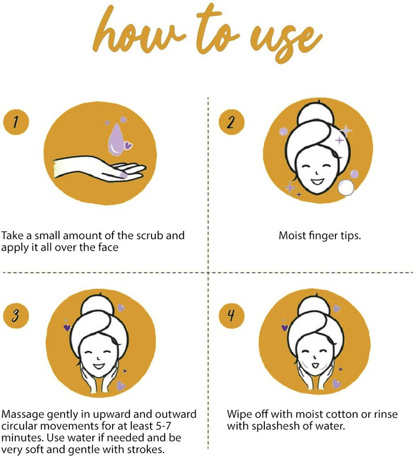 LILIUM Herbal Gold Face Scrub - Image 4