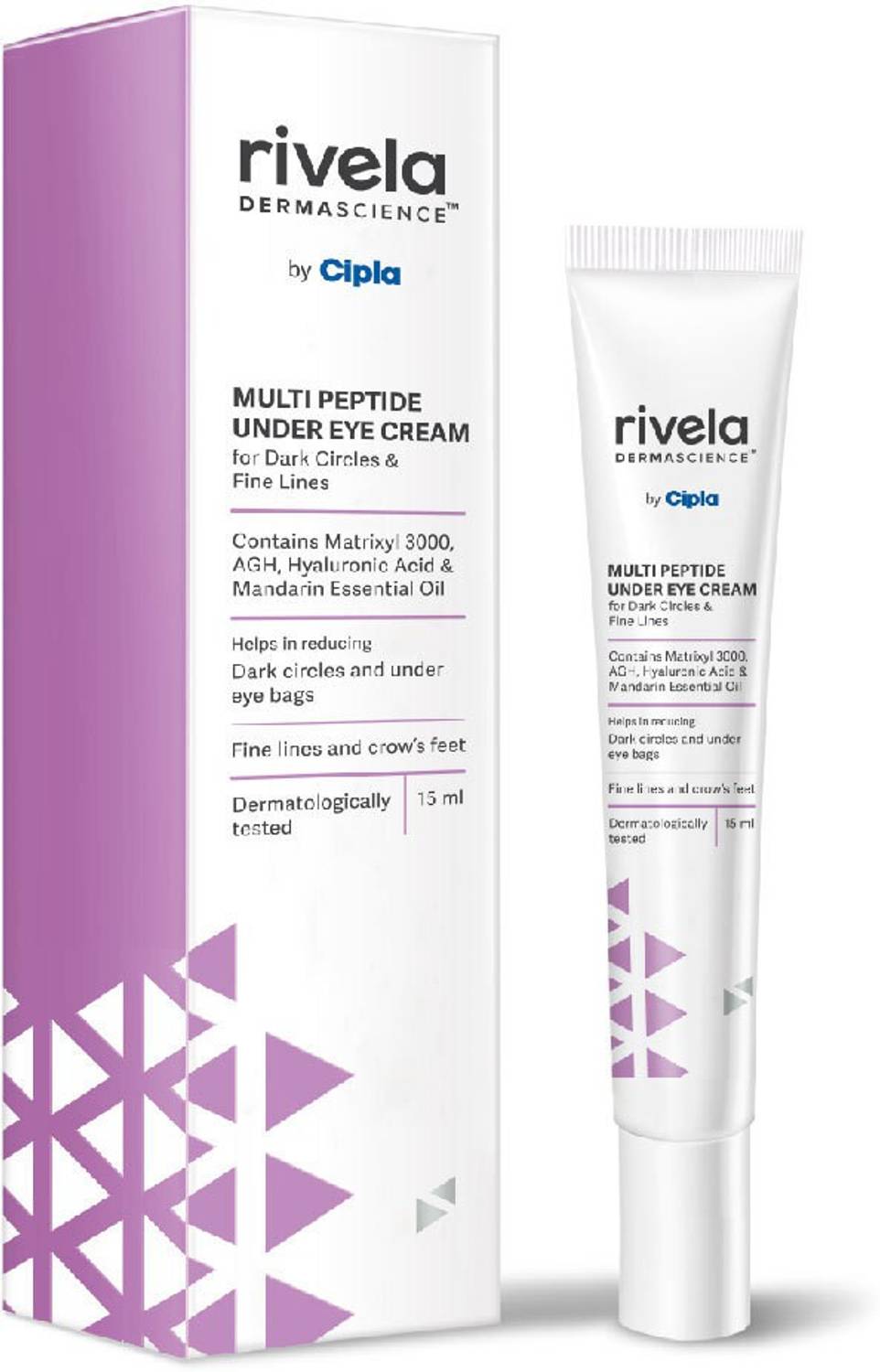 Rivela Dermascience Multi Peptide Under Eye Cream