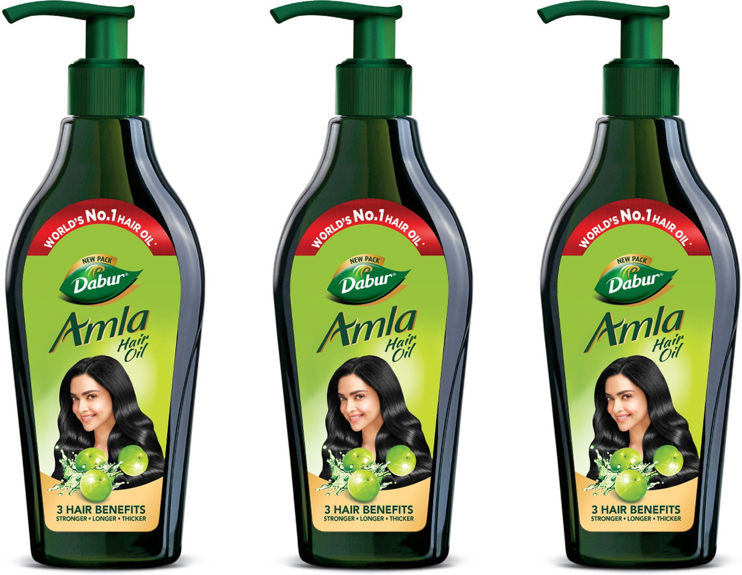 Image of Dabur For Strong, Long and Thick hair Nourishes Scalp Controls Hair Fall Hair Oil