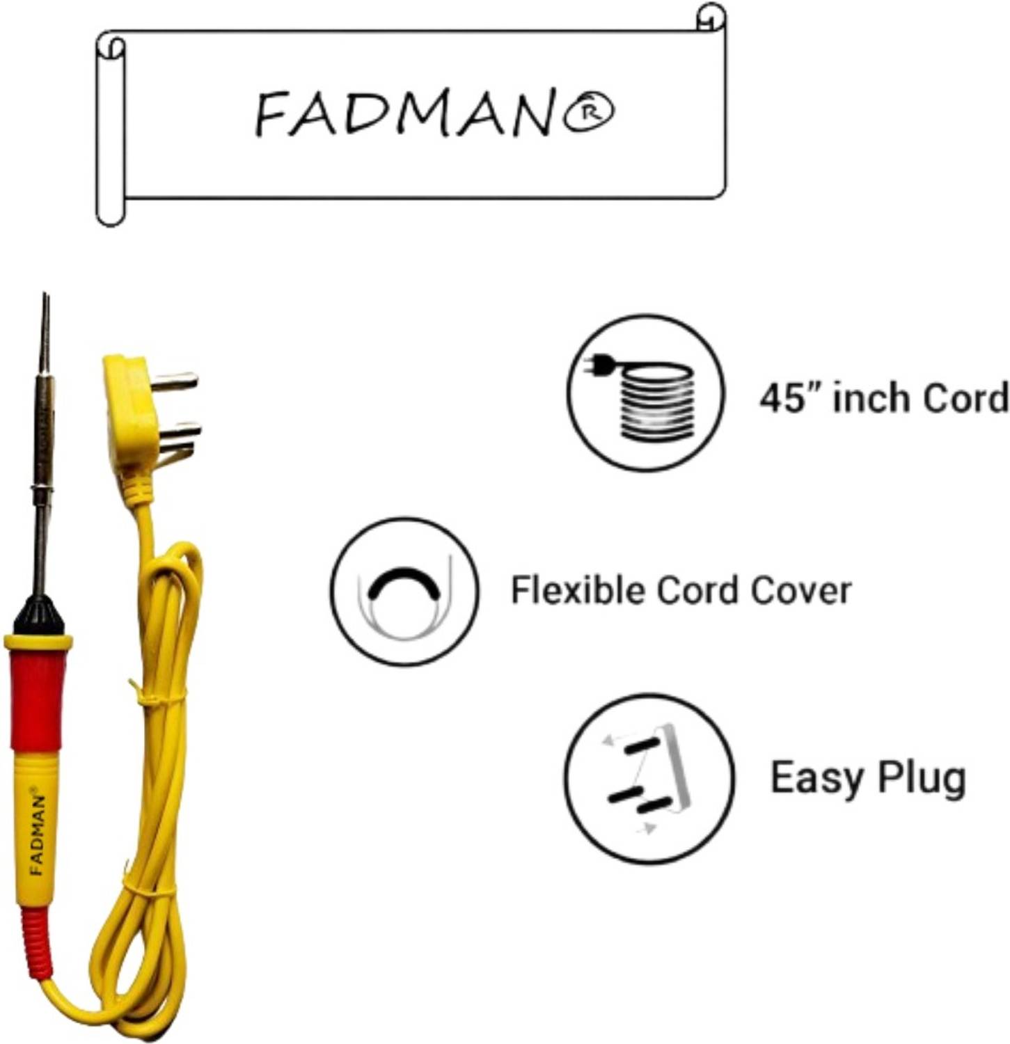 FADMAN 25W Soldering Iron Kit - 15 Piece Set Pack of 15 - Image 4