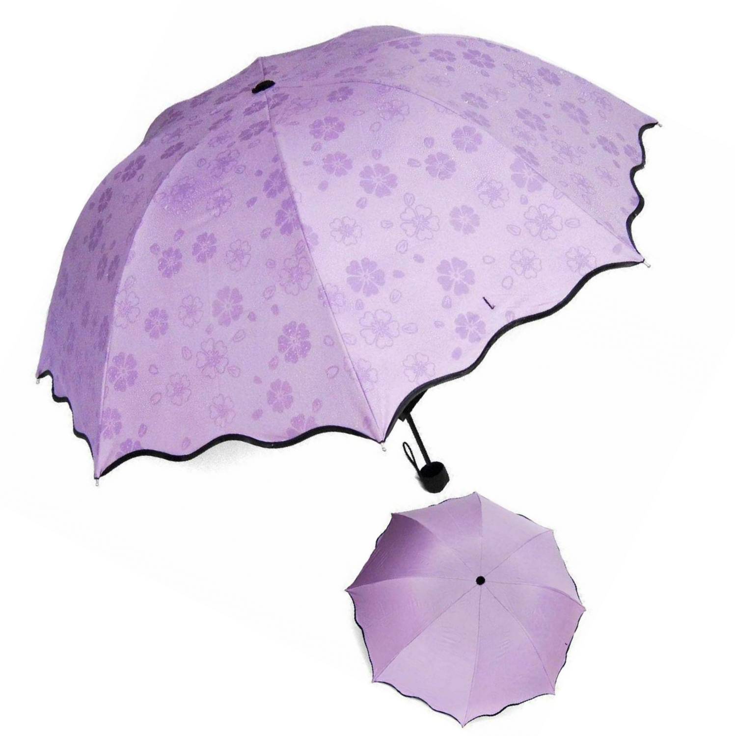 GOPINATH AUTOLINK Fancy Magic Umbrella Blossoms Occur with Water for Girls Women sunlight or rain Umbrella