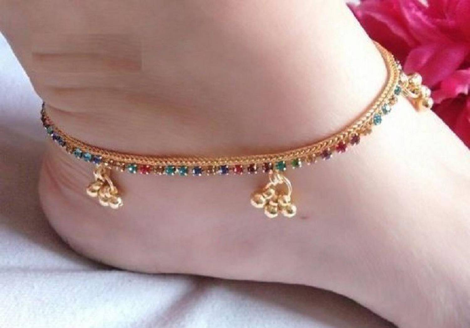 AKENTERPRISE Elite Graceful Women Anklets & Toe Rings Alloy Anklet