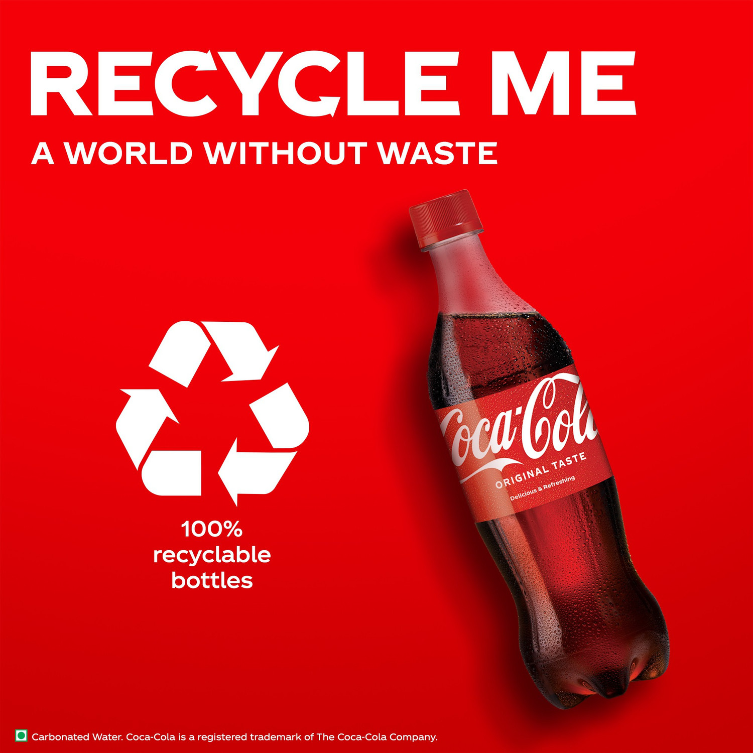 Image of Coca-Cola Original Taste Soft Drink PET Bottle