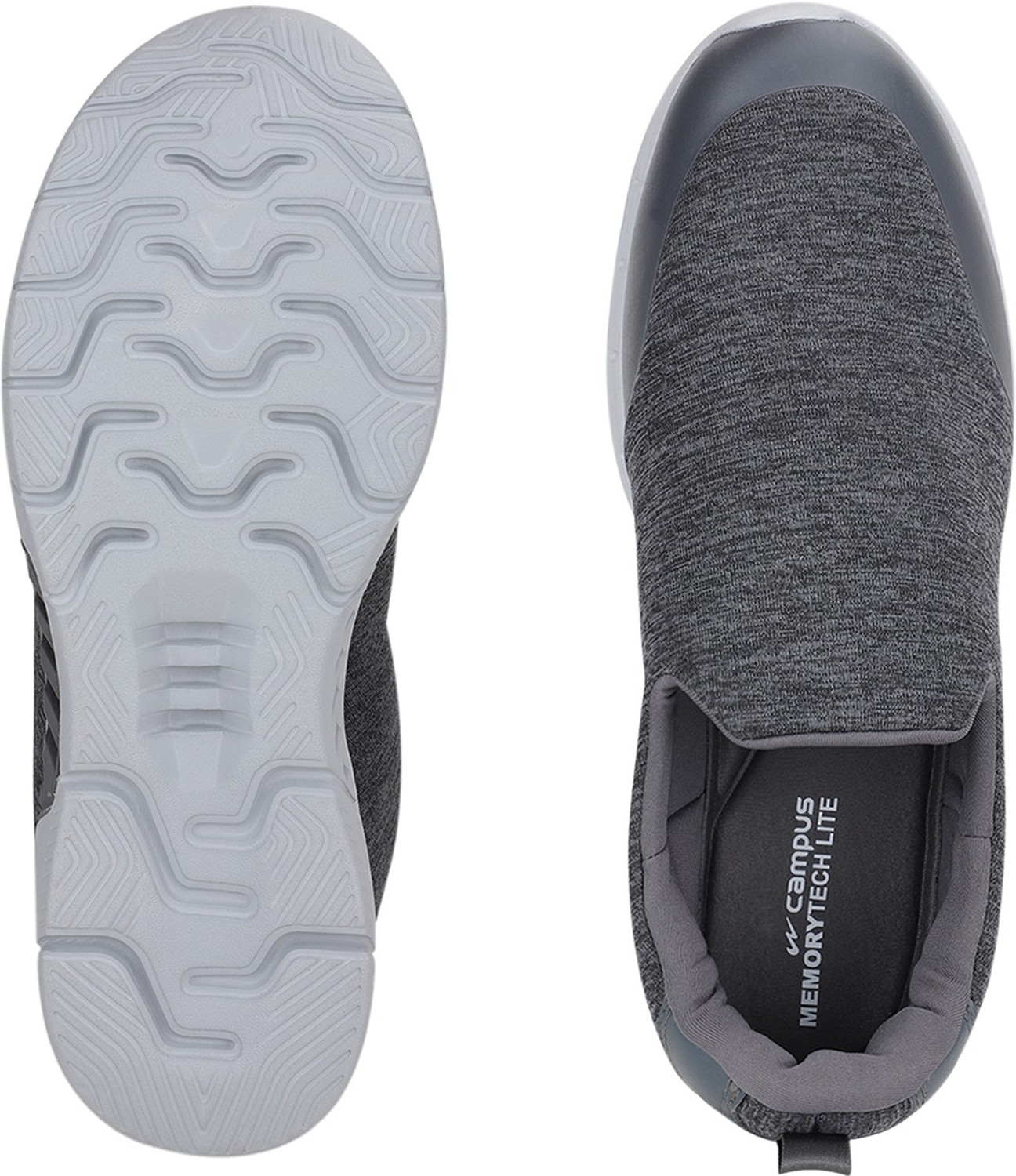 Image of CAMPUS QUBA Men's Casual Shoes | Integrated Support Tech | Easy to Slip On Walking Shoes For Men