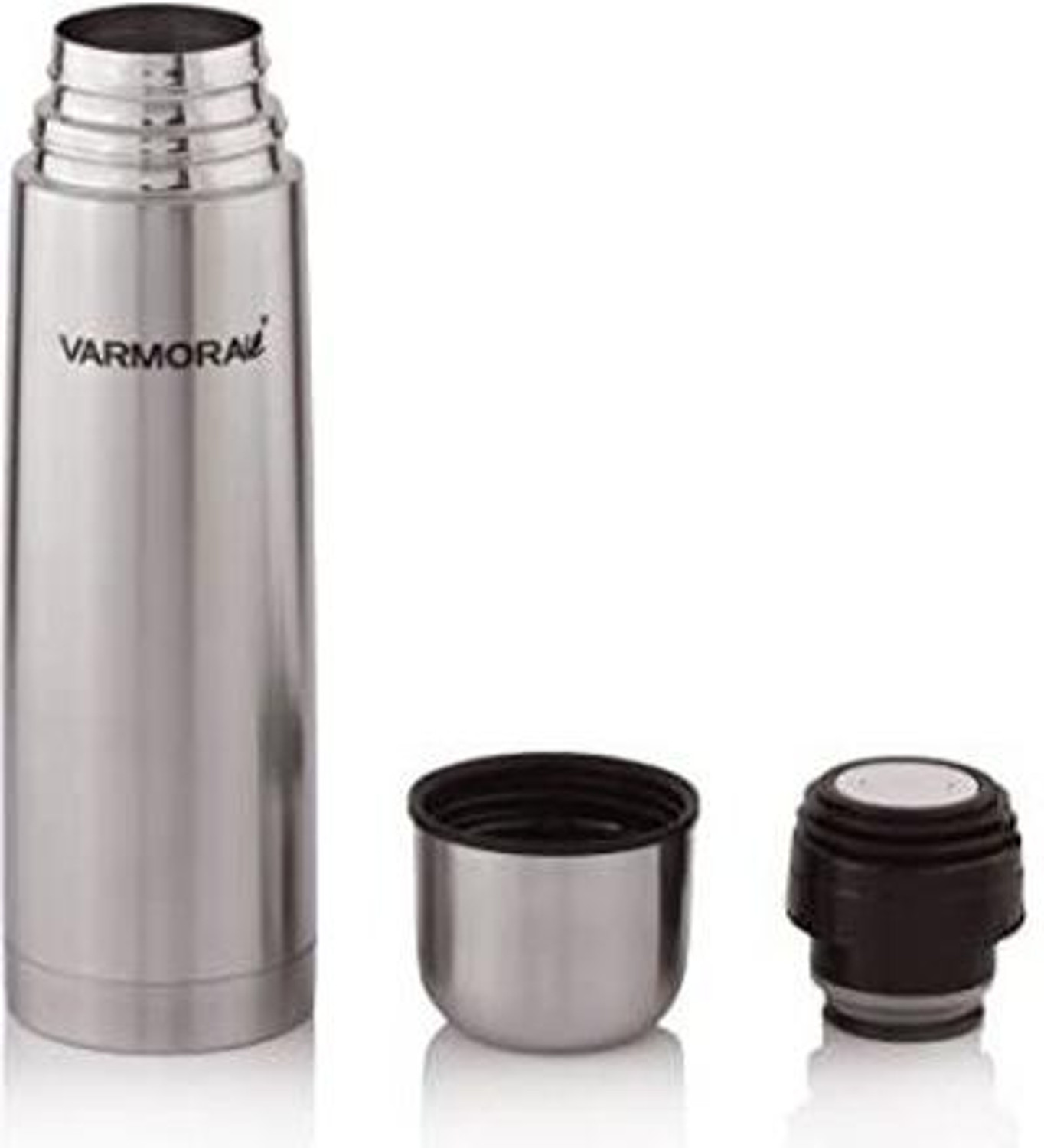 Image of VARMORA 750ml STEEL WATER BOTTLE WITH BAG 750 ml Steel Flask
