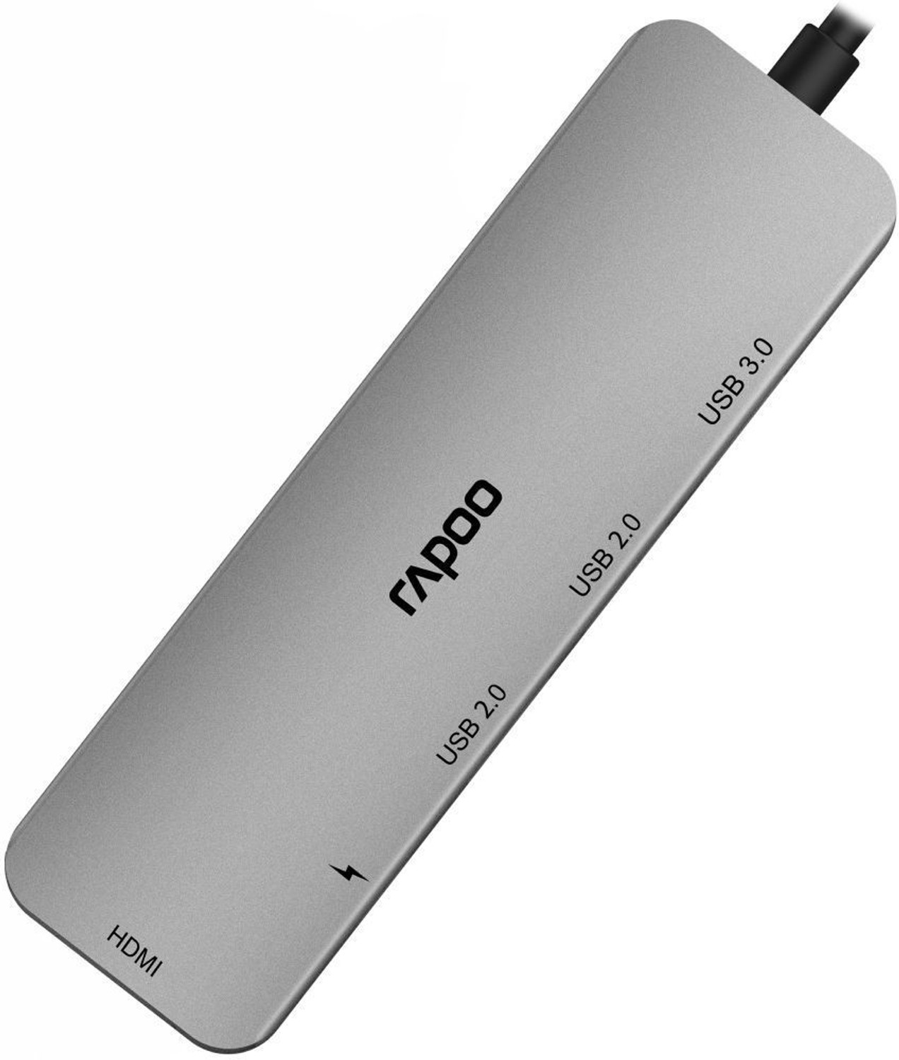 Image of RAPOO XD100C-PD Charging,5Gbps Data transfer,4K HDMI,3USB A Port- 5 in 1- C Type XD100C USB Hub