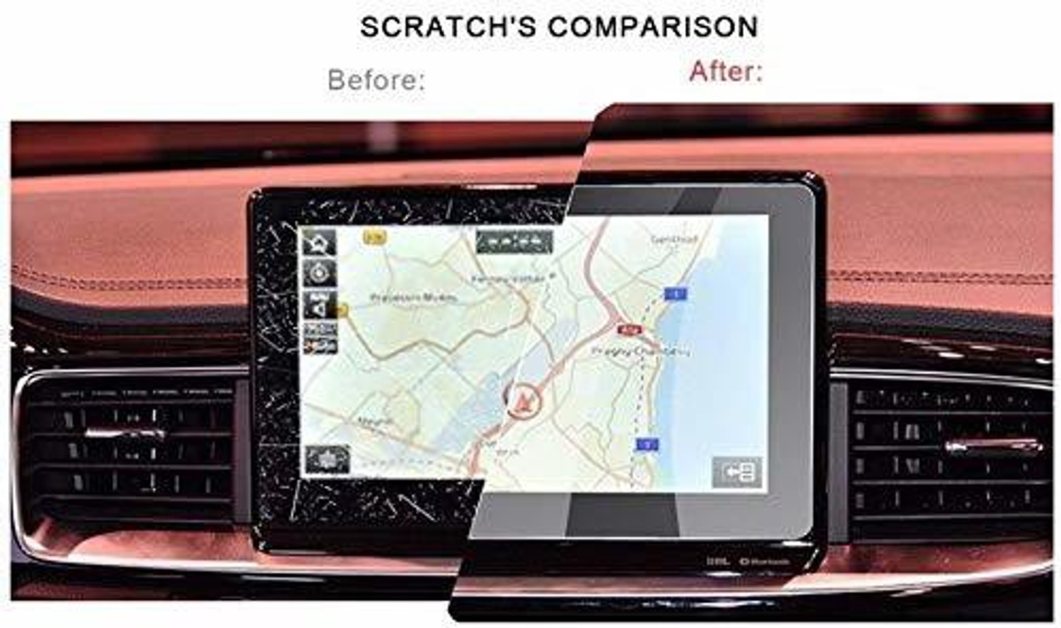 Image of DORADO SHIELD Impossible Screen Guard for Hyundai i20 (8 inch)