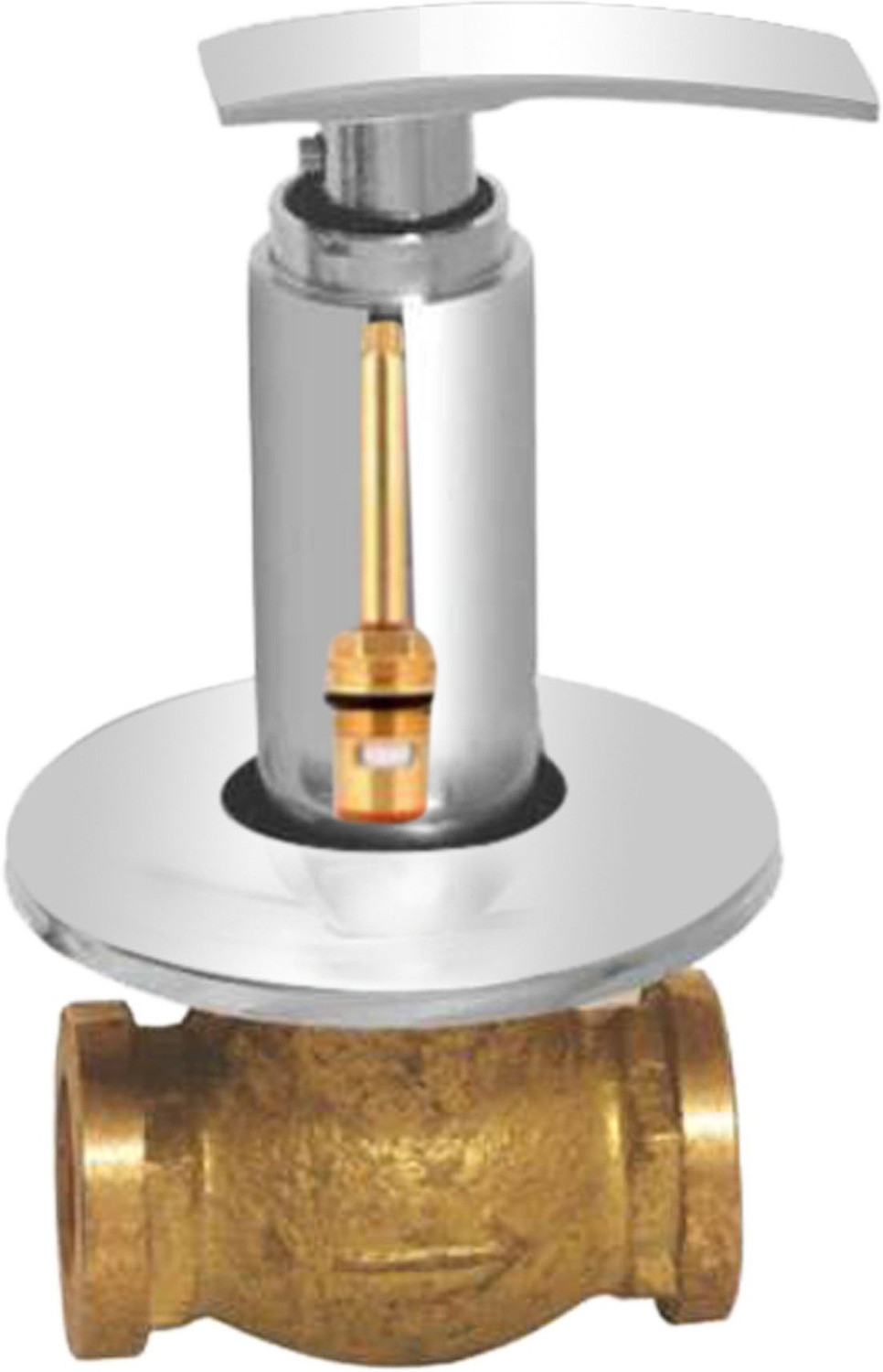 Image of Prestige Passion Concealed 1 /2 inch Passion (Concealed) Brass 15mm : Stop Cock 1 /2 inch Bib Tap Faucet