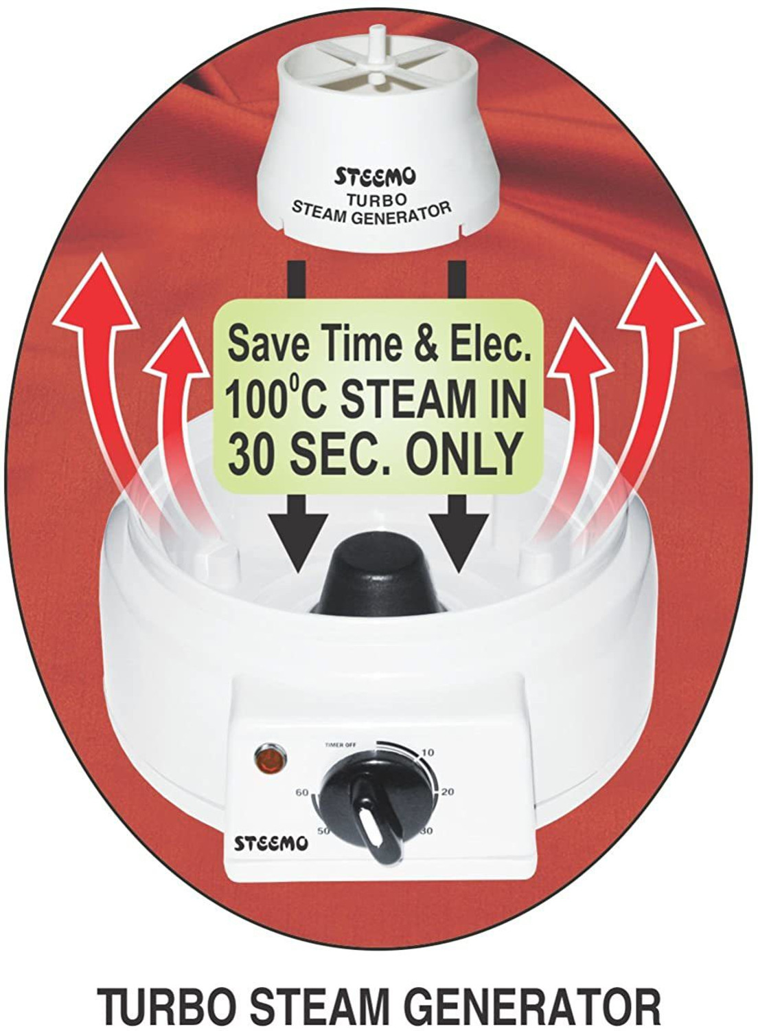 Image of STEEMO S-NRML 3 Food Steamer