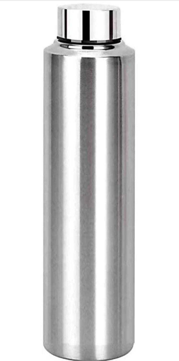 ATROCK Water Bottle,Steel Water Bottle,For Kids,School,Refrigerator,office (Set of 1) 1000 ml Steel Bottle