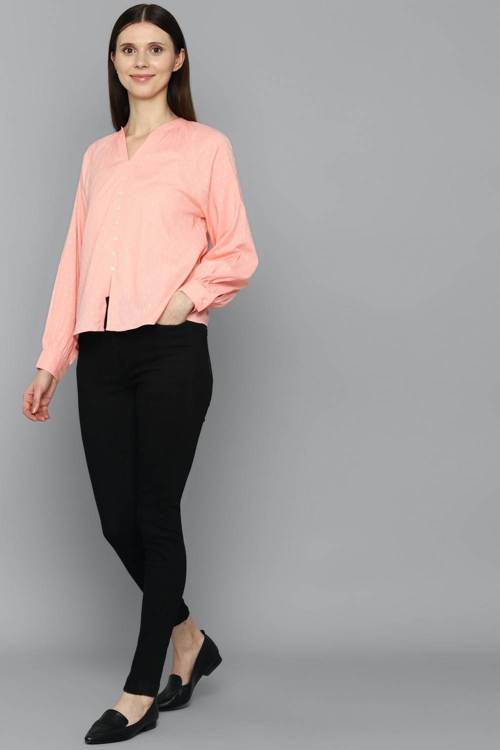 Allen Solly Slim Women Black Jeans