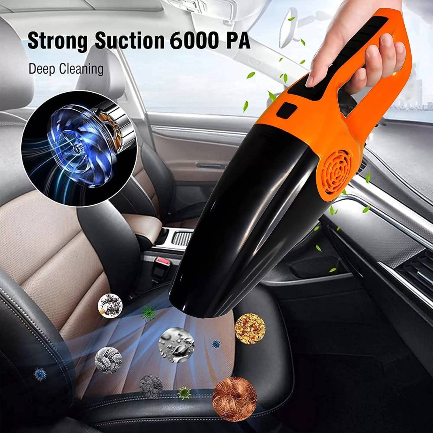 Excelanz Portable Ultra Car Vacuum Cleaner - Image 3