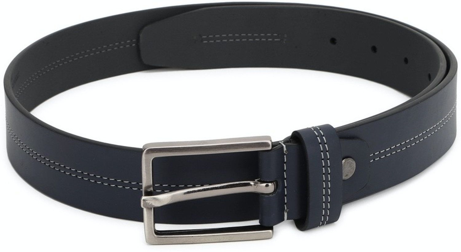 Image of PETER ENGLAND Men Casual Blue Genuine Leather Belt