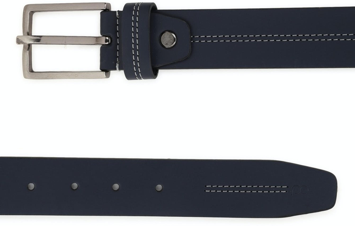 Image of PETER ENGLAND Men Casual Blue Genuine Leather Belt