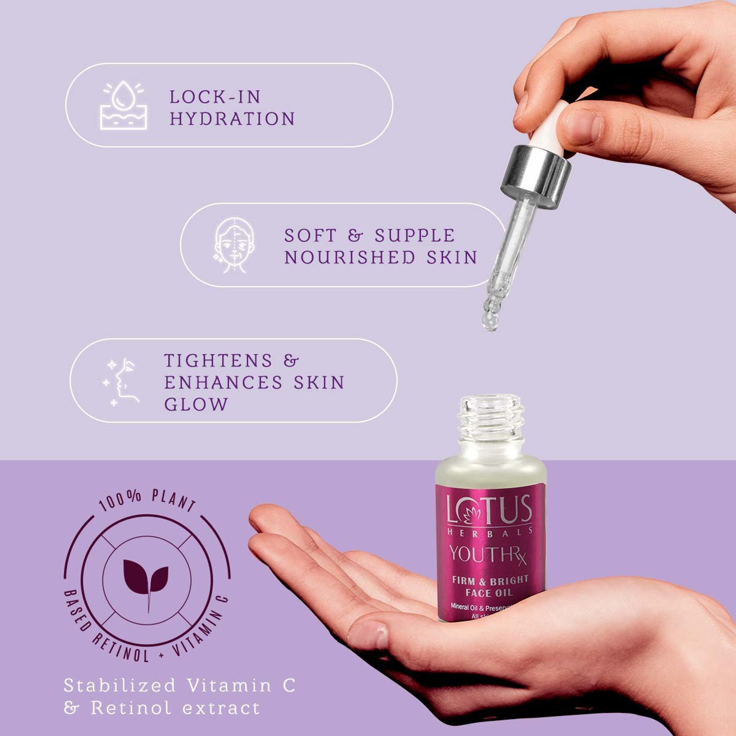 Image of LOTUS HERBALS YouthRx Firm & Bright Face Oil