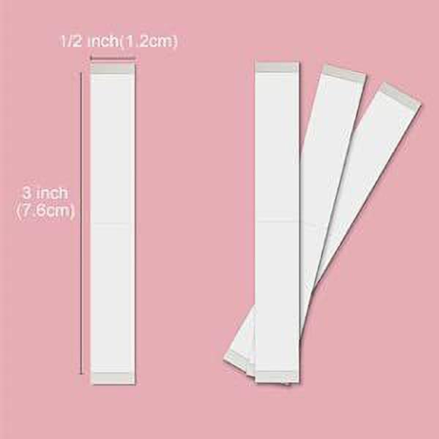 Image of GRELLA 36Pcs Double Sided Bra Stickers Tape One-off Body Clothing Bra Strip 6 Count Aida Cloth