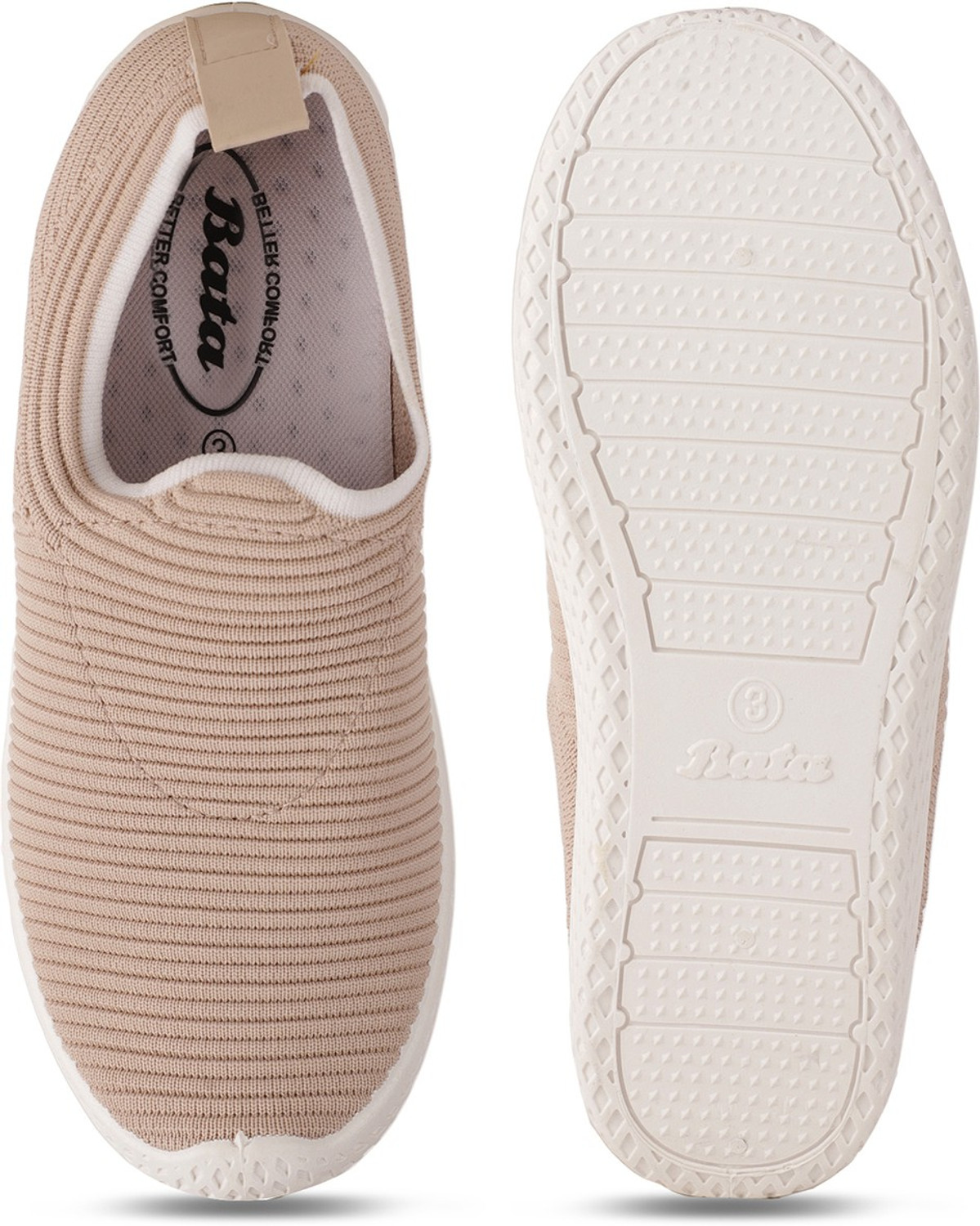 Image of Bata Slip On Sneakers For Women