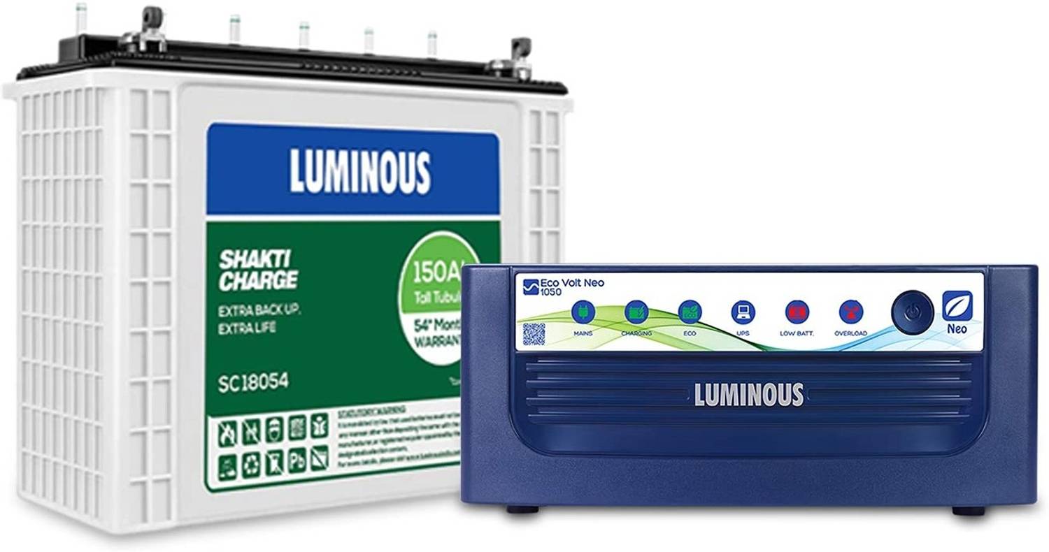 LUMINOUS 60 Months Warranty Tubular Inverter Battery