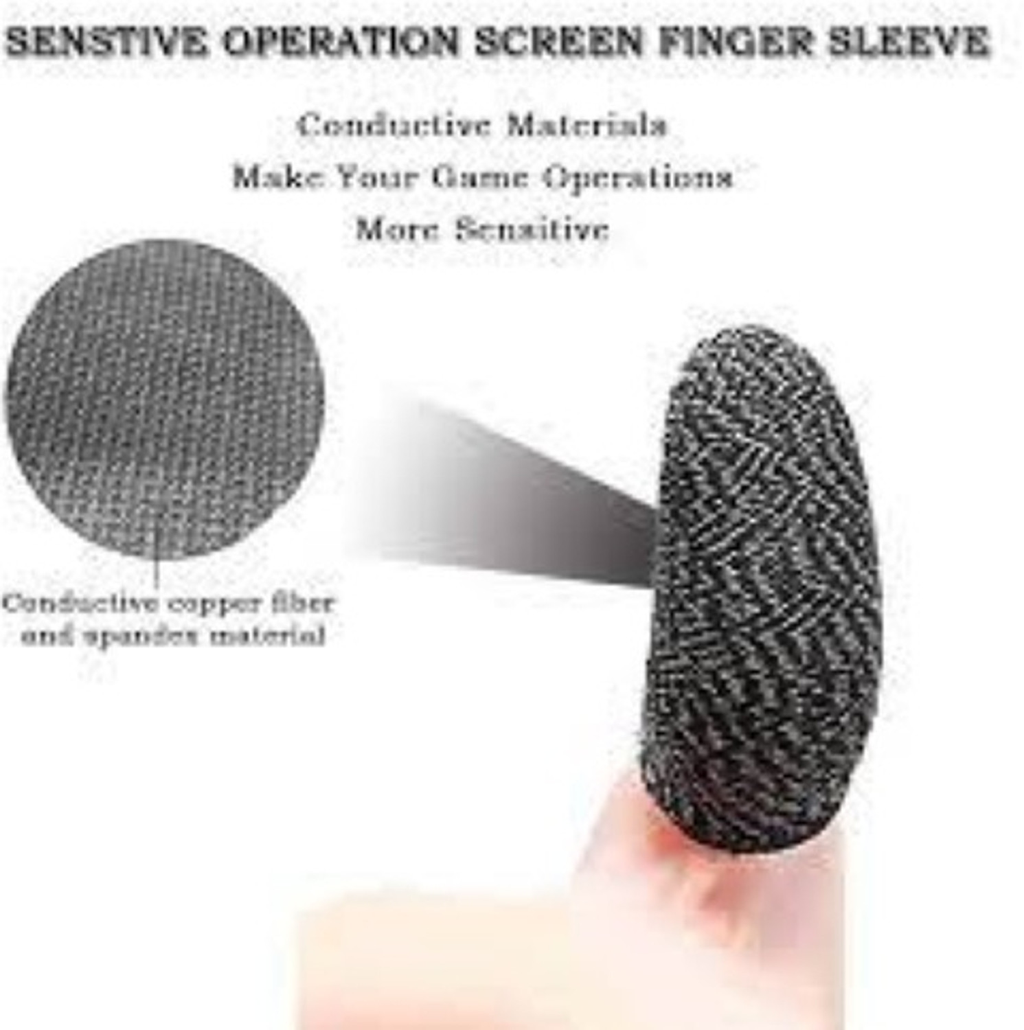 Image of MegaValue 20 Pair Sleeve Free Fire /Call of Duty /PubG Mobile Game Finger Sleeve Finger Sleeve