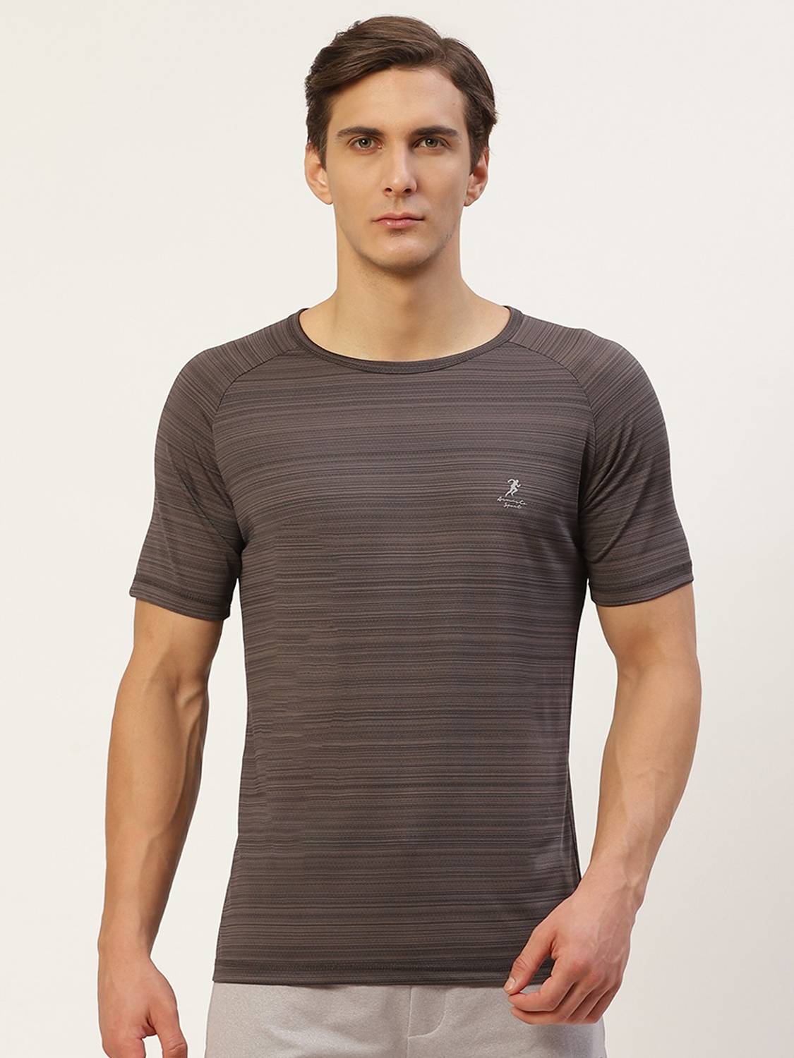 ARMISTO Solid Men Round Neck Black T-Shirt