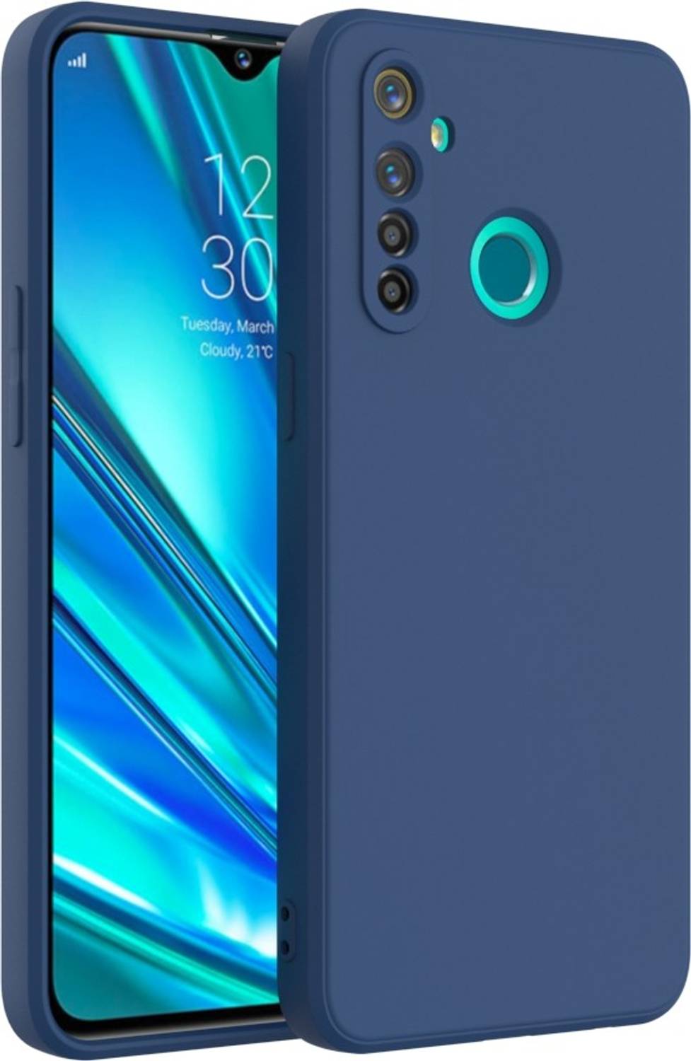 KartV Back Cover for Realme 5 Pro