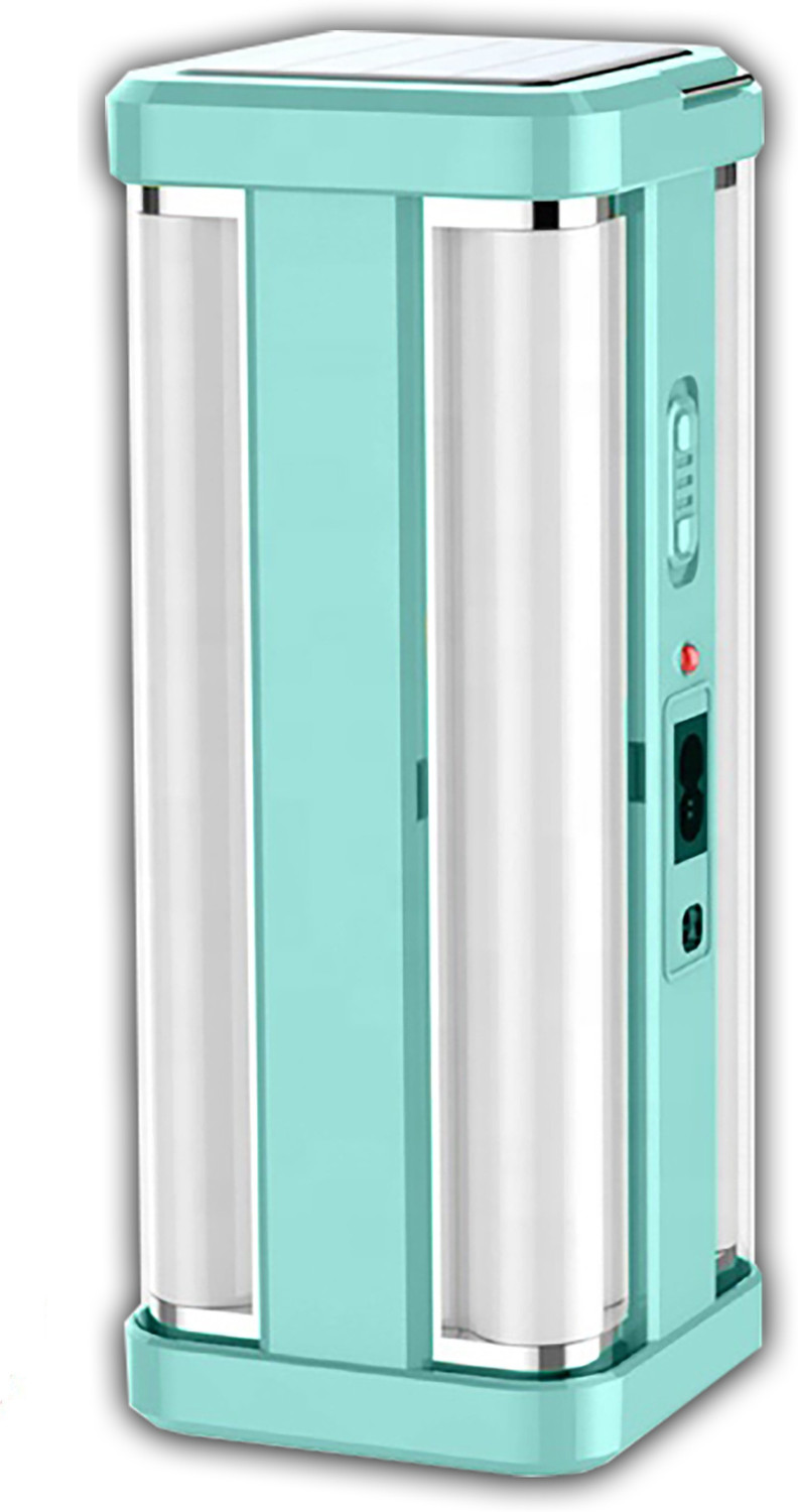 Image of FIRSTLIKE 4 Tube 360 Degree Solar Rechargeable With 80 SMD Long Backup Battery 8 hrs Lantern Emergency Light