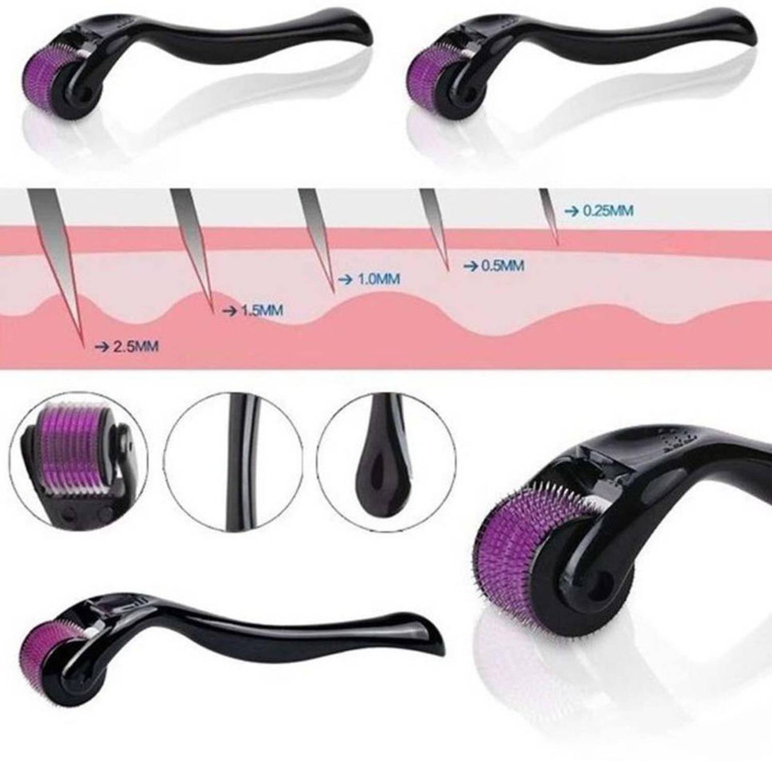 Charmora micro derma derma roller for dark circles derma roller for dark spots