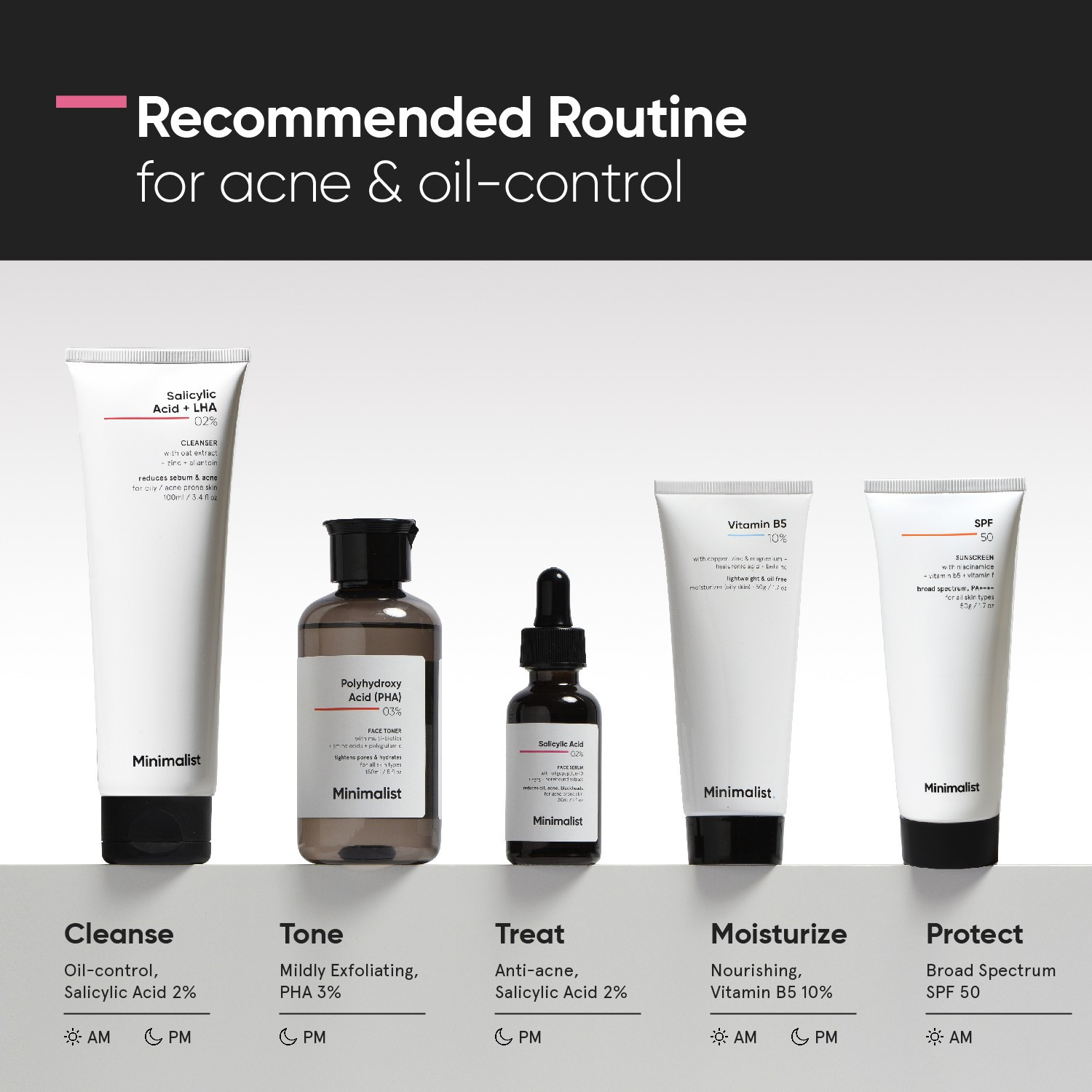 Image of Minimalist Salicylic Acid Serum 2% for Acne, Blackheads & Open Pores-