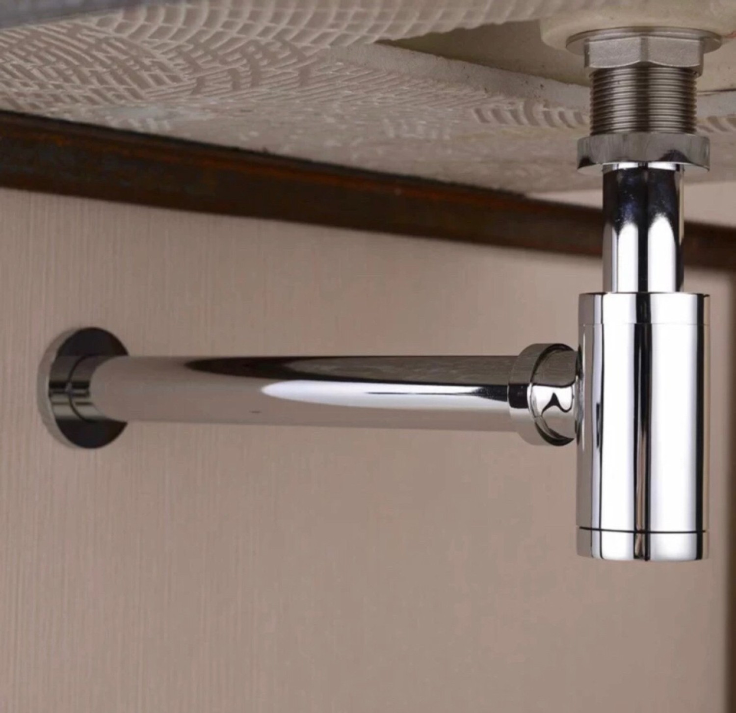 Image of Qrocs Premium Bottle Trap Set with Waste Pipe /Outlet Pipe for Stop Valve Faucet