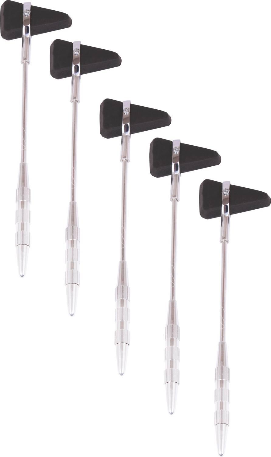 AKH69 Percussion Chrome Plated Handle Knee Hammer Taylor Model (Pack of 5 )) Medical Hammer