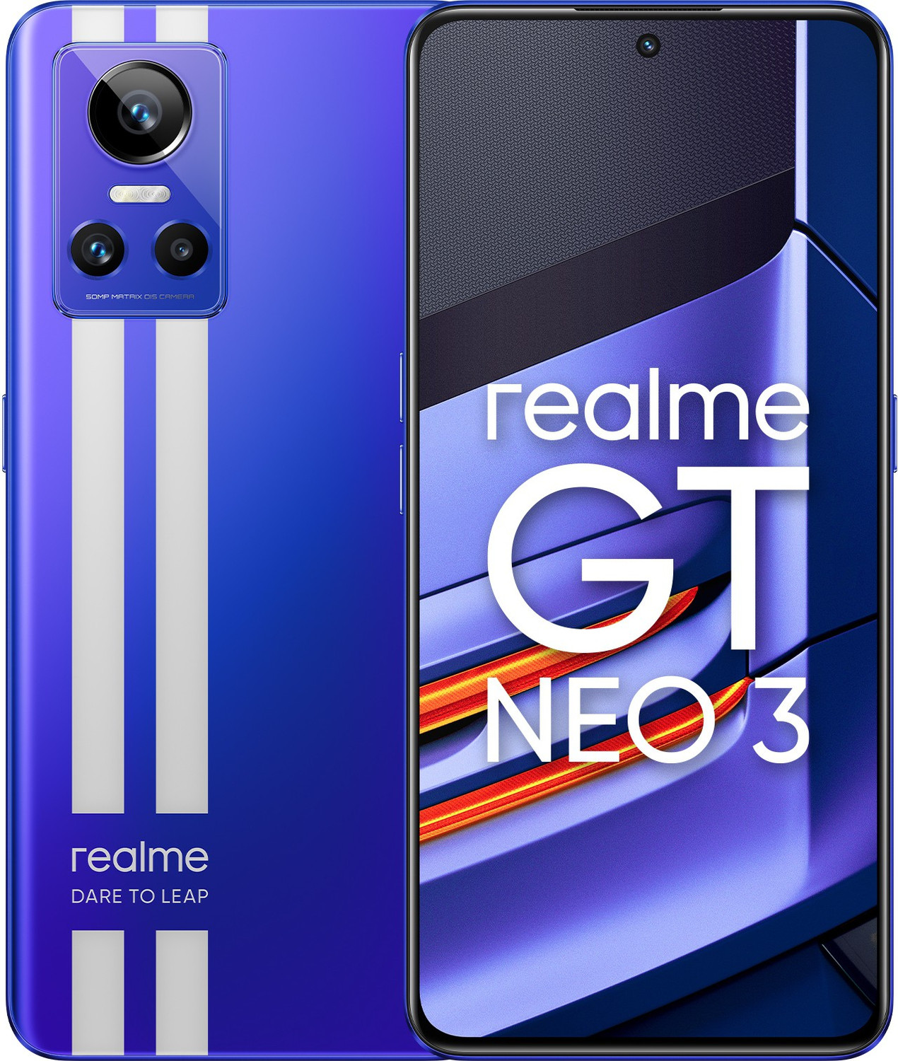 Image of realme GT Neo 3 (Nitro Blue, 128 GB)