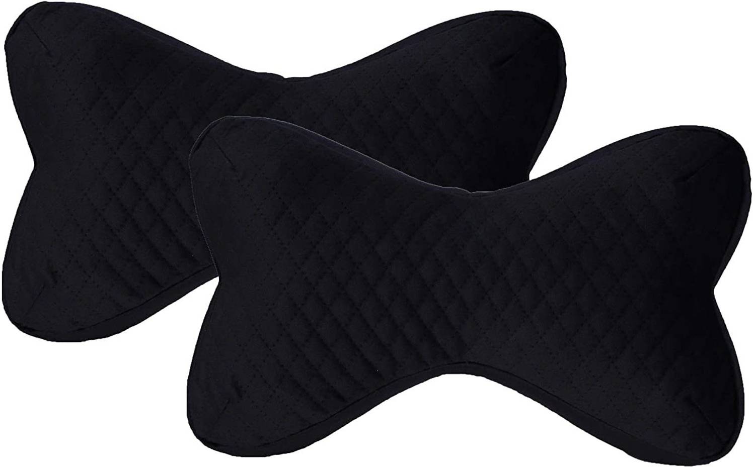 AUTOFIT Black Memory Foam Car Pillow Cushion for Universal For Car