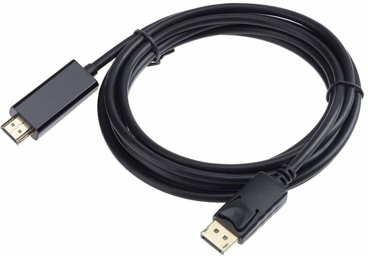 TERABYTE TV-out Cable 1.6 Meter (DP) Display Port Male to HDMI Male Cable 1080P Full HD Video