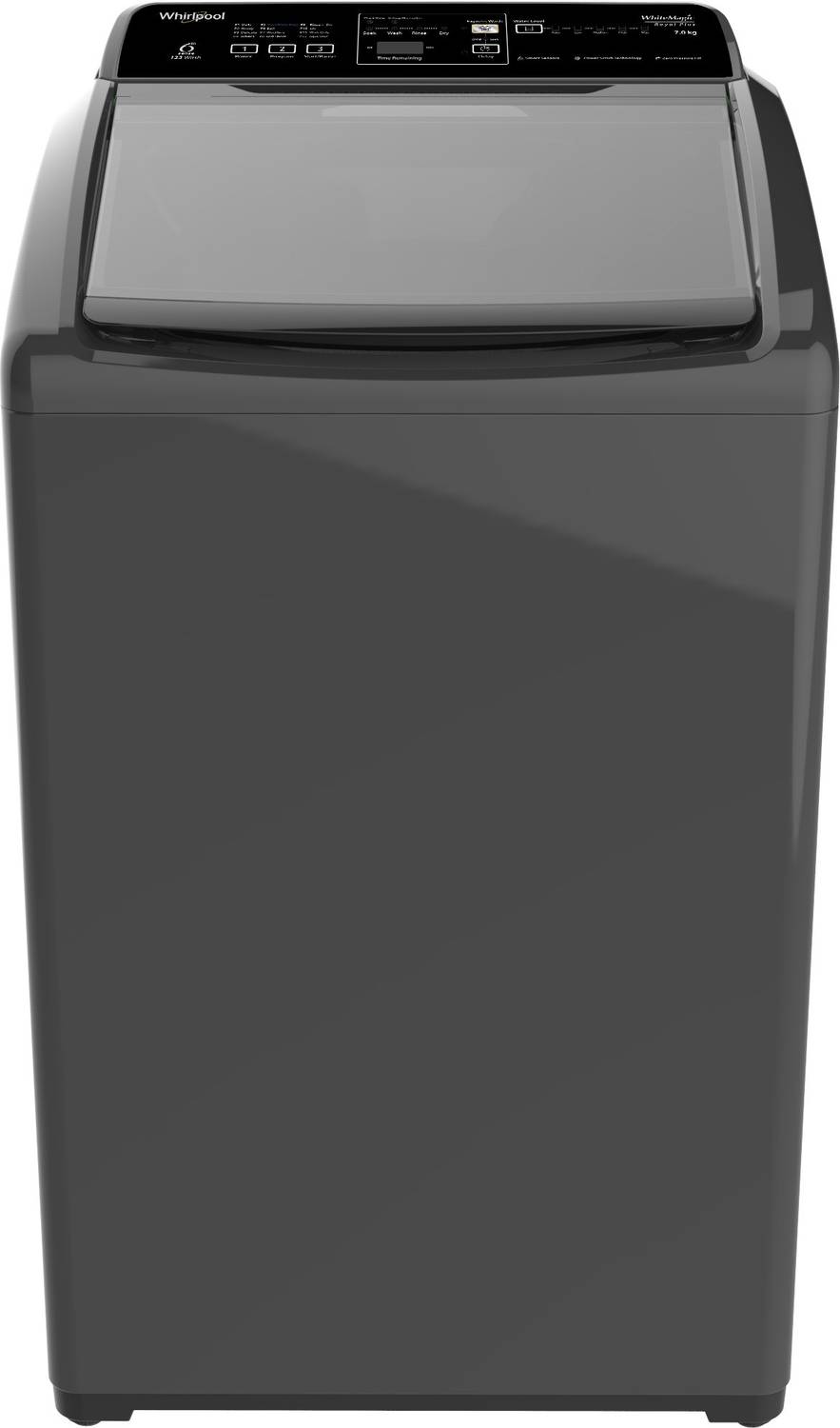 Whirlpool 7 kg 5 Star, Hard Water wash Fully Automatic Top Load Grey