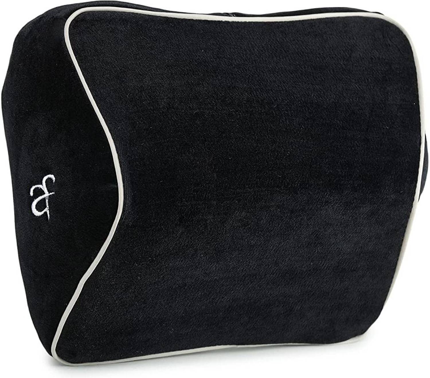 AUTOFIT Black Memory Foam Car Pillow Cushion for Universal For Car
