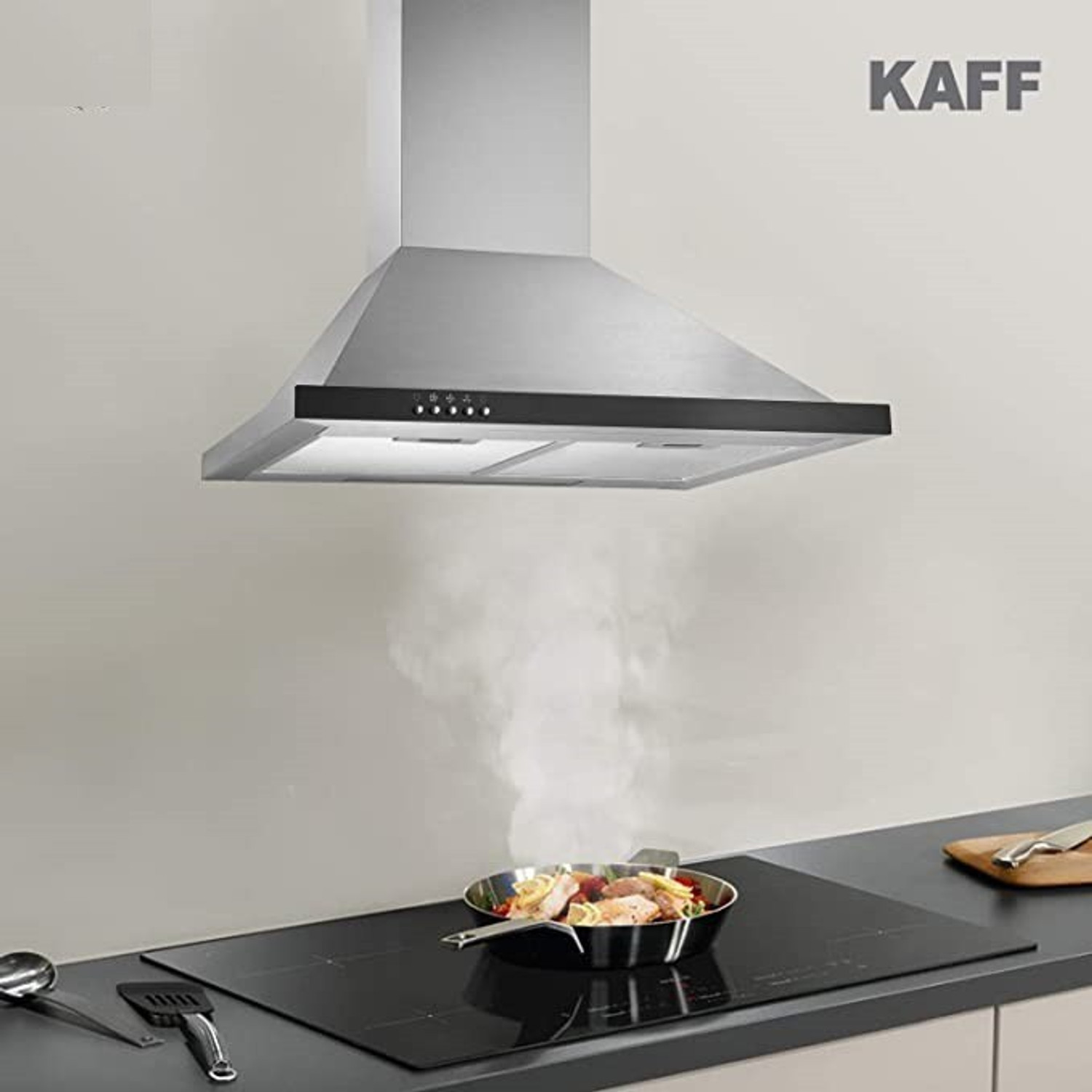 Image of Kaff Ray 60 Wall Mounted steel 1000 m /h Chimney