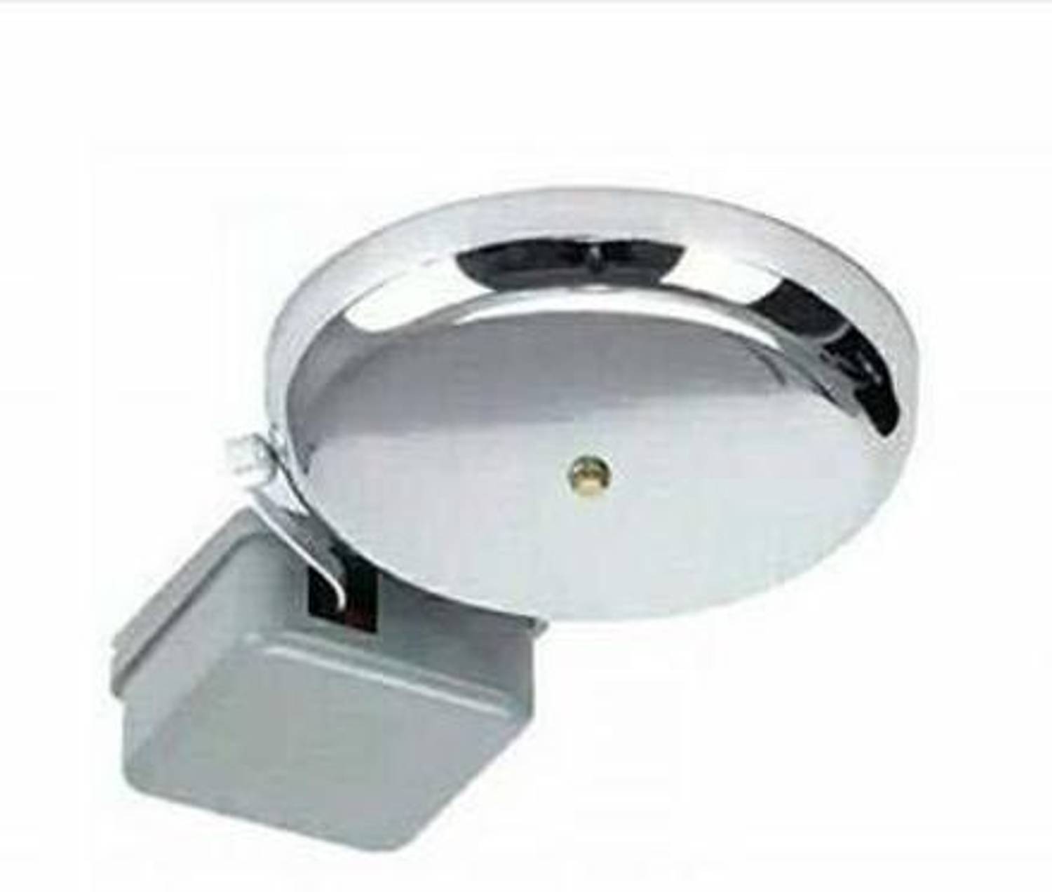 VSA Gong Bell for Industrial,Schools, Offices and Factories; 6 Inches; Grey Wired Door Chime