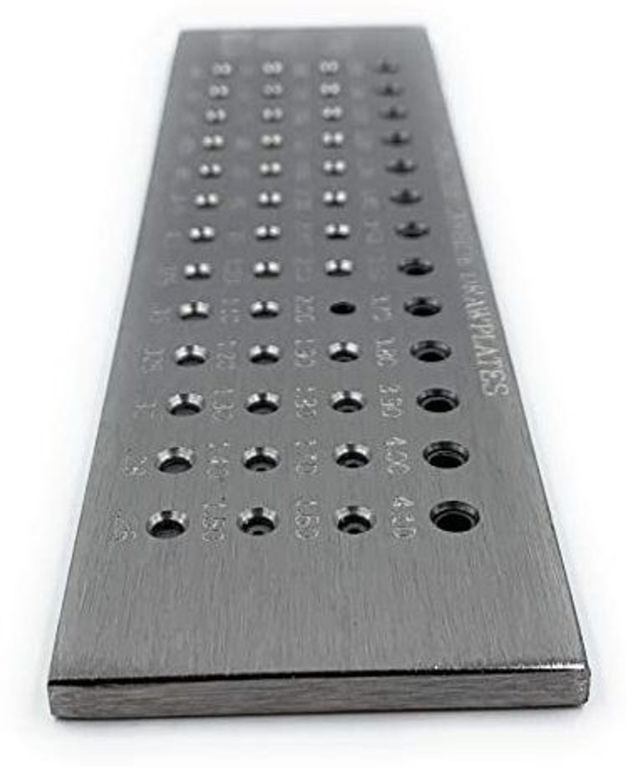 Image of HOUF Tungsten Carbide Insert Steel Wire Drawplate 52 Holes Round 0.26mm-4.10mm Die Multi Vise Tool