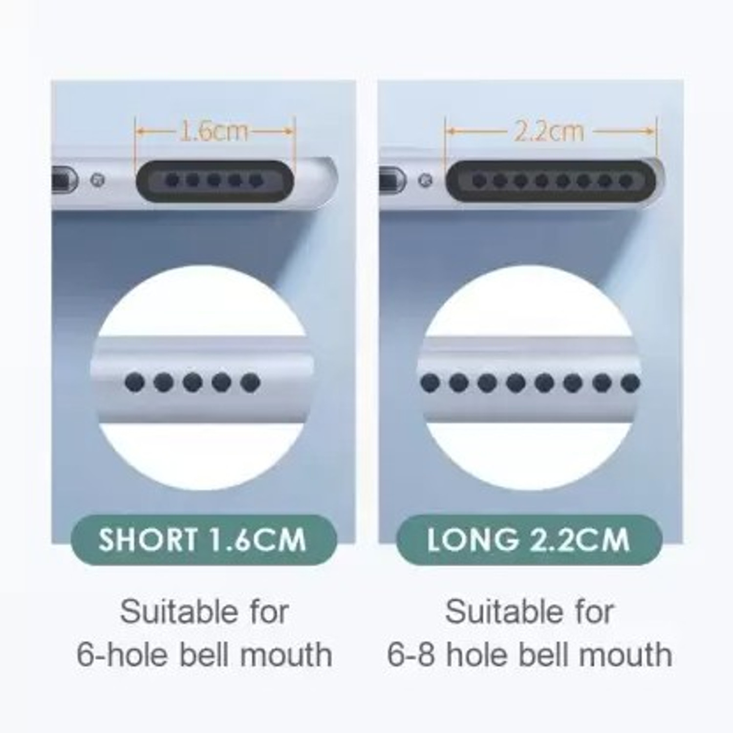 Image of Uzcell Mobile Speaker Dust Protector for Android & iPhone (Long 5 /Short 5 Pcs) Mobile Skin