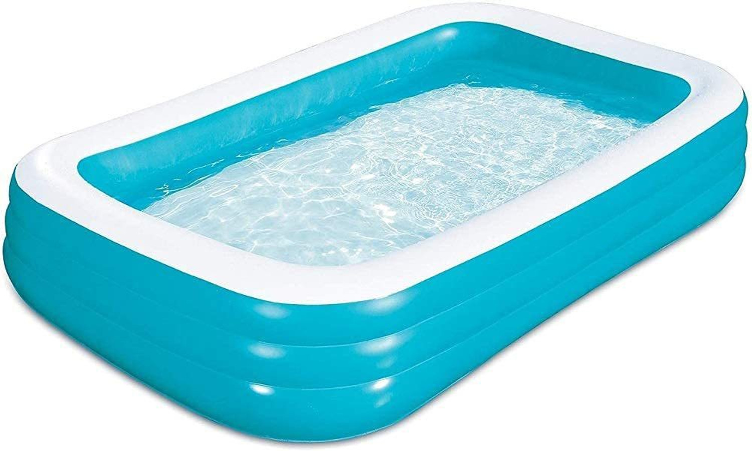 Image of Bestway Spa Swimming Bath Tub with Pump 10 Feet Blue (with Electric Pump)
