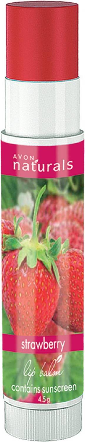 AVON Naturals Lip Balm Pack of 1 Strawberry