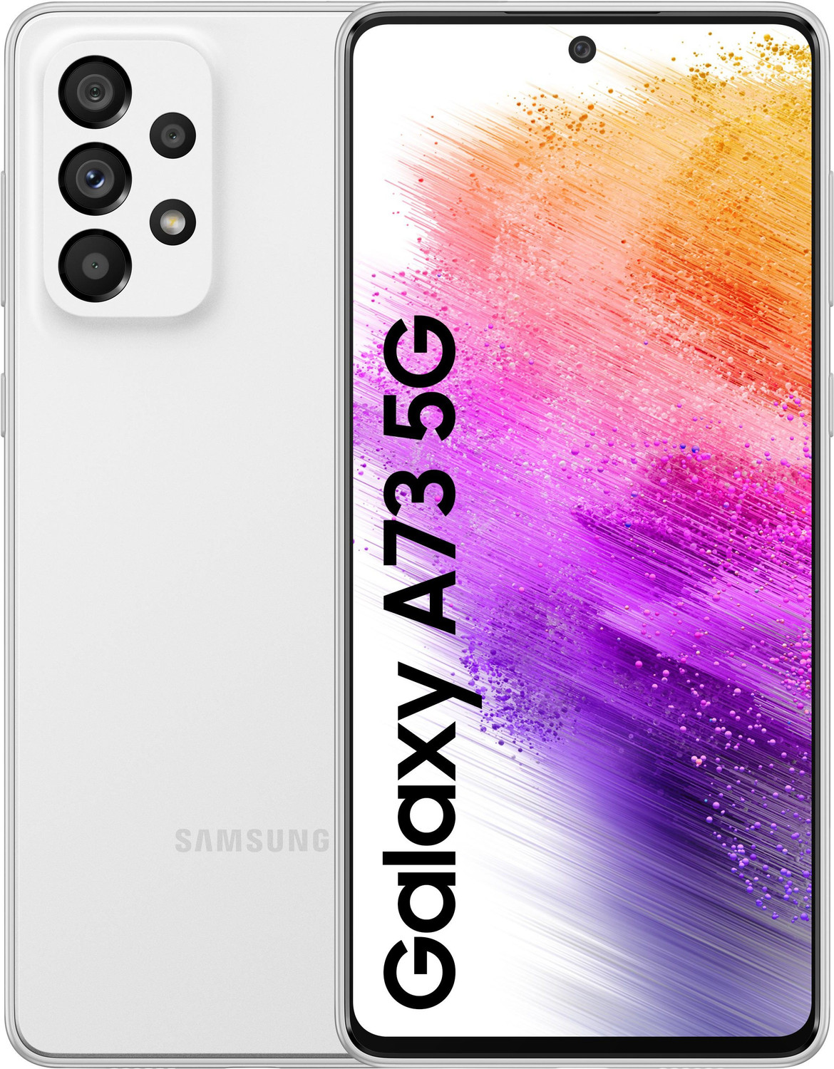 Image of Samsung Galaxy A73 5G (Awesome White, 128 GB)
