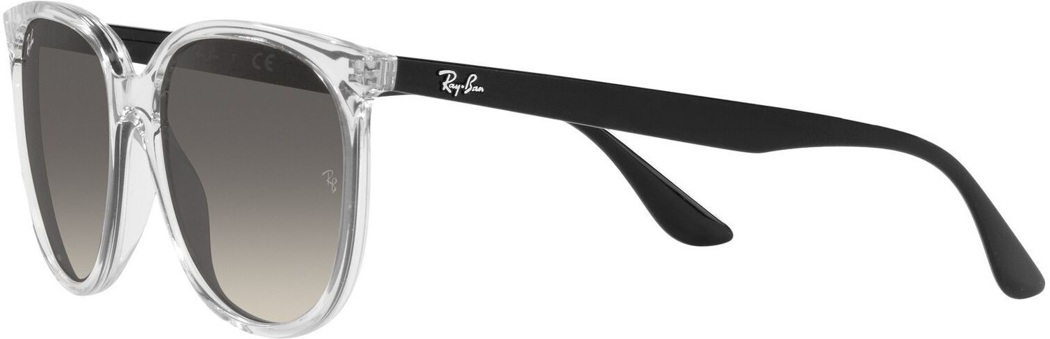 Image of Ray-Ban UV Protection Retro Square Sunglasses (54) (For Women, Grey)
