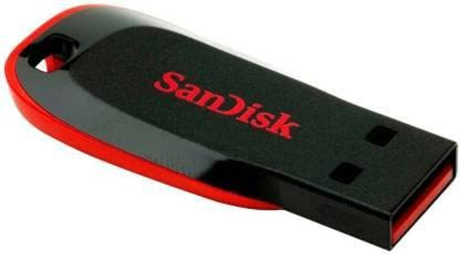 Image of SanDisk Cruzer Blade 64 GB Utility Pendrive (Black, Red) 64 GB Pen Drive Compatible with Audio Player, Desktop Computer, Laptop, Television, Mobile USB 2.0 Plastic Case