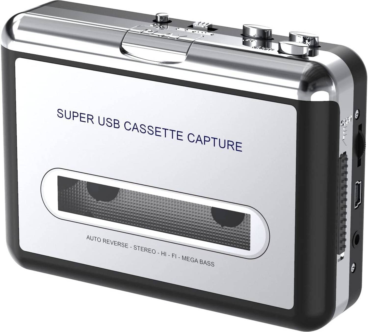 VOOCME 218 Portable Old Tape Cassette Convert to Mp3 Player Conve