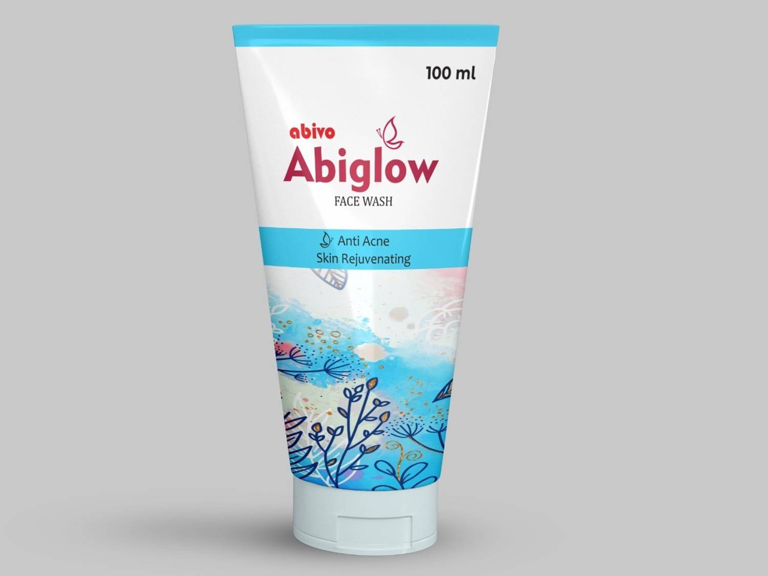 abivo abiglow Refreshing Facial Wash| For all Skin Types| Your Exfoliates Skin Face Wash