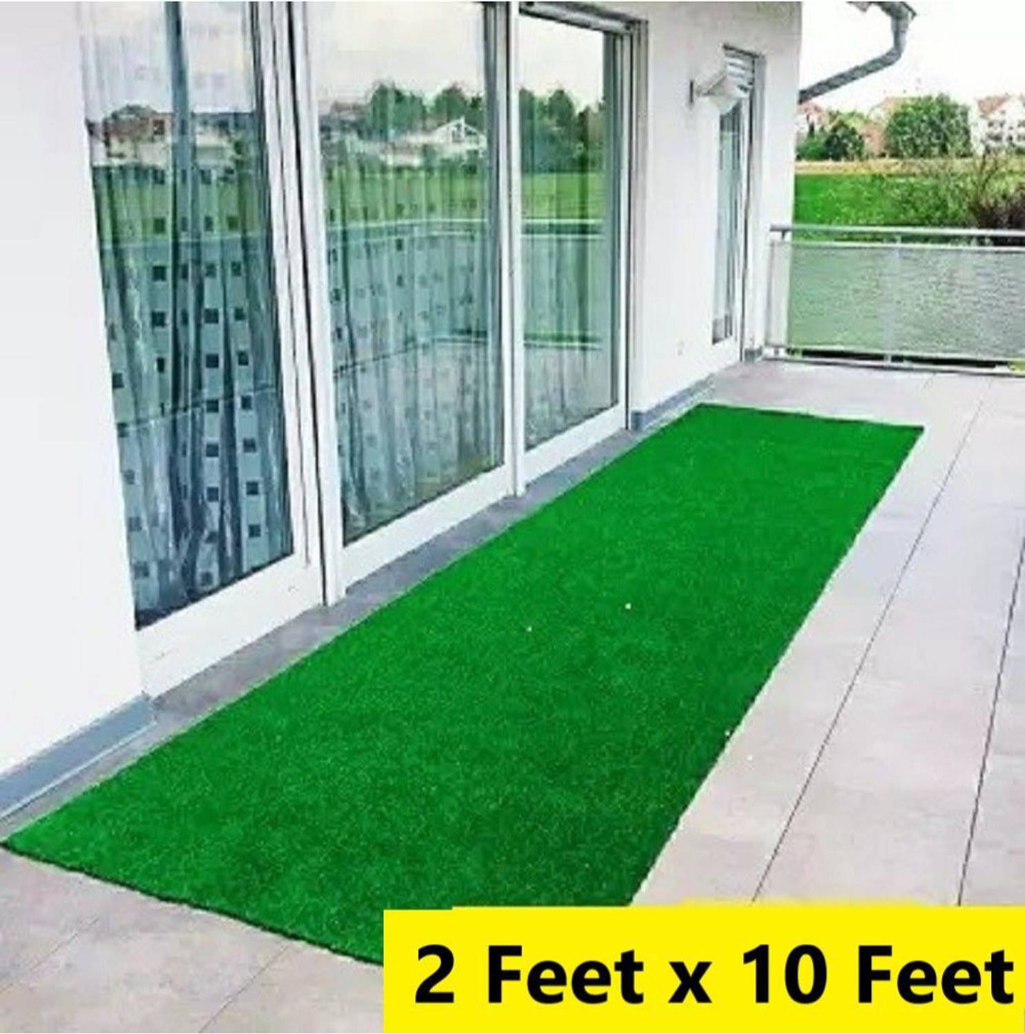 Worthful Creations Green Polypropylene Carpet at ₹415 (80% Off) – Shopsy