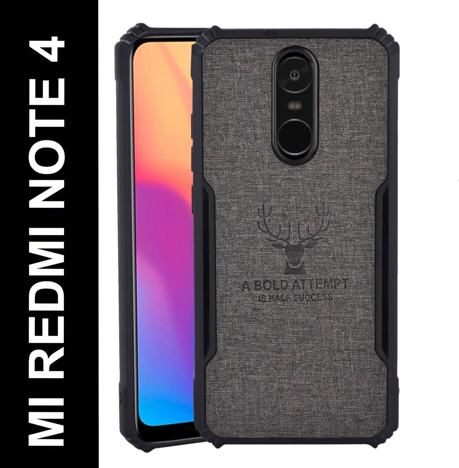 Balacase Back Cover for Mi Redmi Note 4