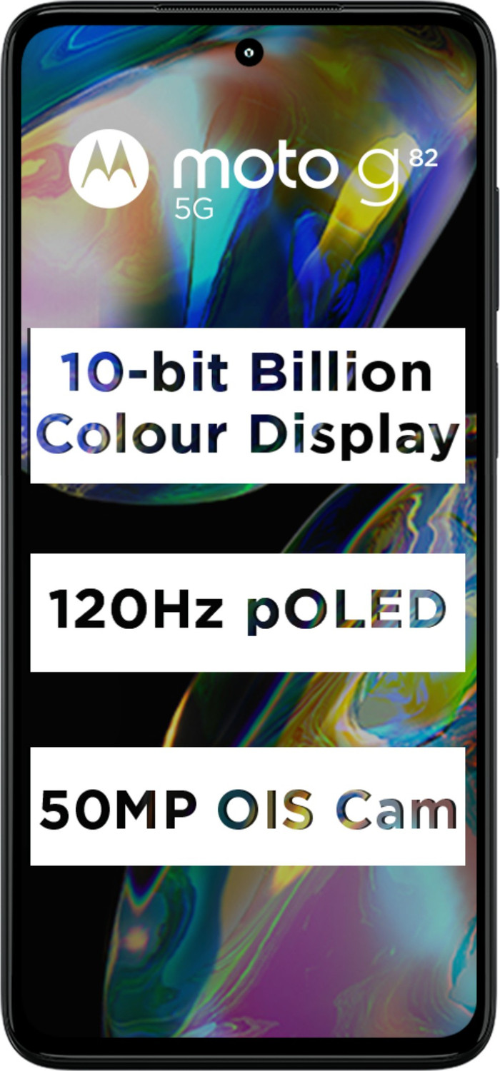 Image of MOTOROLA g82 5G(White Lily, 128 GB)