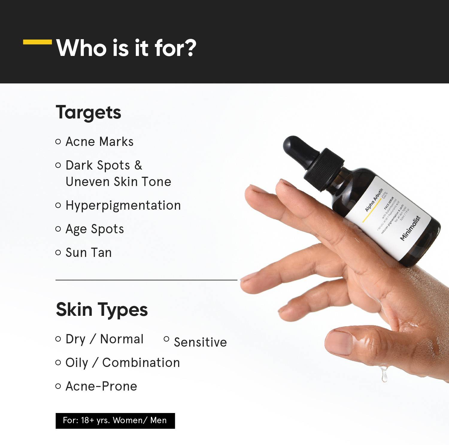 Minimalist Alpha Arbutin 2% Face Serum 30ml - Image 3